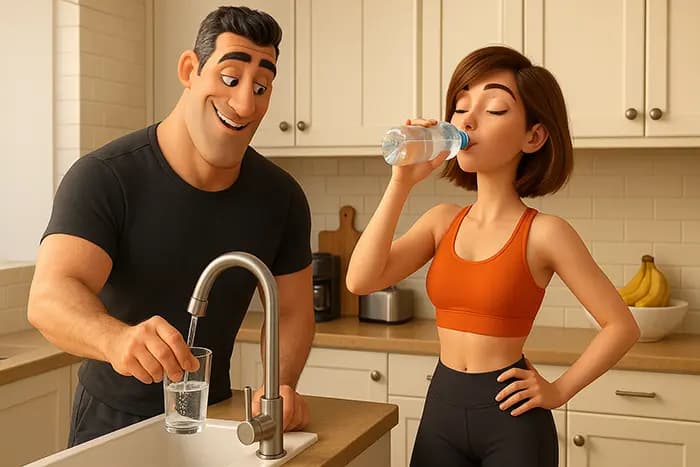 Tap vs Bottled vs Filtered Water
